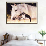 New Style Cat And Horse Full Drill - 5D Diy Diamond Painting