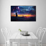 Night Sky Landscape Full Drill - 5D Diy Diamond Painting 