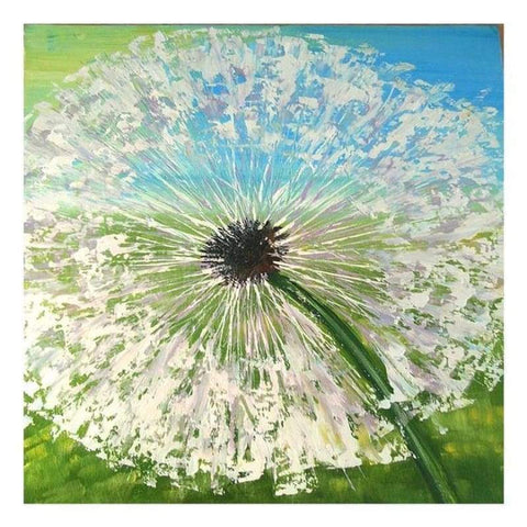 Full Drill - 5D Diamond Painting Kits Watercolored Dandelion - NEEDLEWORK KITS