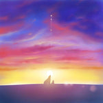 Polar Bears Shooting Star - Full Drill Diamond Painting - 