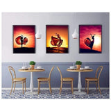 Full Drill - 5D DIY Diamond Painting Kits Dancer under the Sunset - NEEDLEWORK KITS