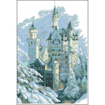 Full Drill - 5D DIY Diamond Painting Kits Watercolor Landscape Castle NA0027 - NEEDLEWORK KITS